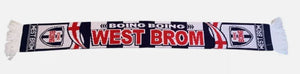 West Bromich Acrylic Football Scarf