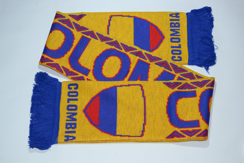 Colombia Acrylic Football Scarf