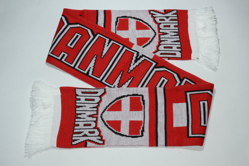 Denmark Acrylic Football Scarf