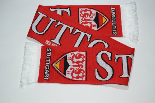 Stuttgart Acrylic Football Scarf